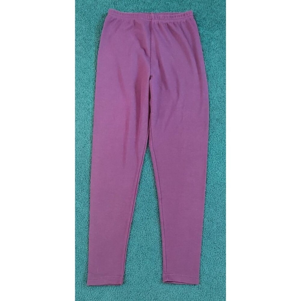Shaver Lake Brand Purple Women's Legging Pants Size Medium Made In USA